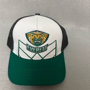 Everett SilverTips Hockey Team Trucker Hat with Logo